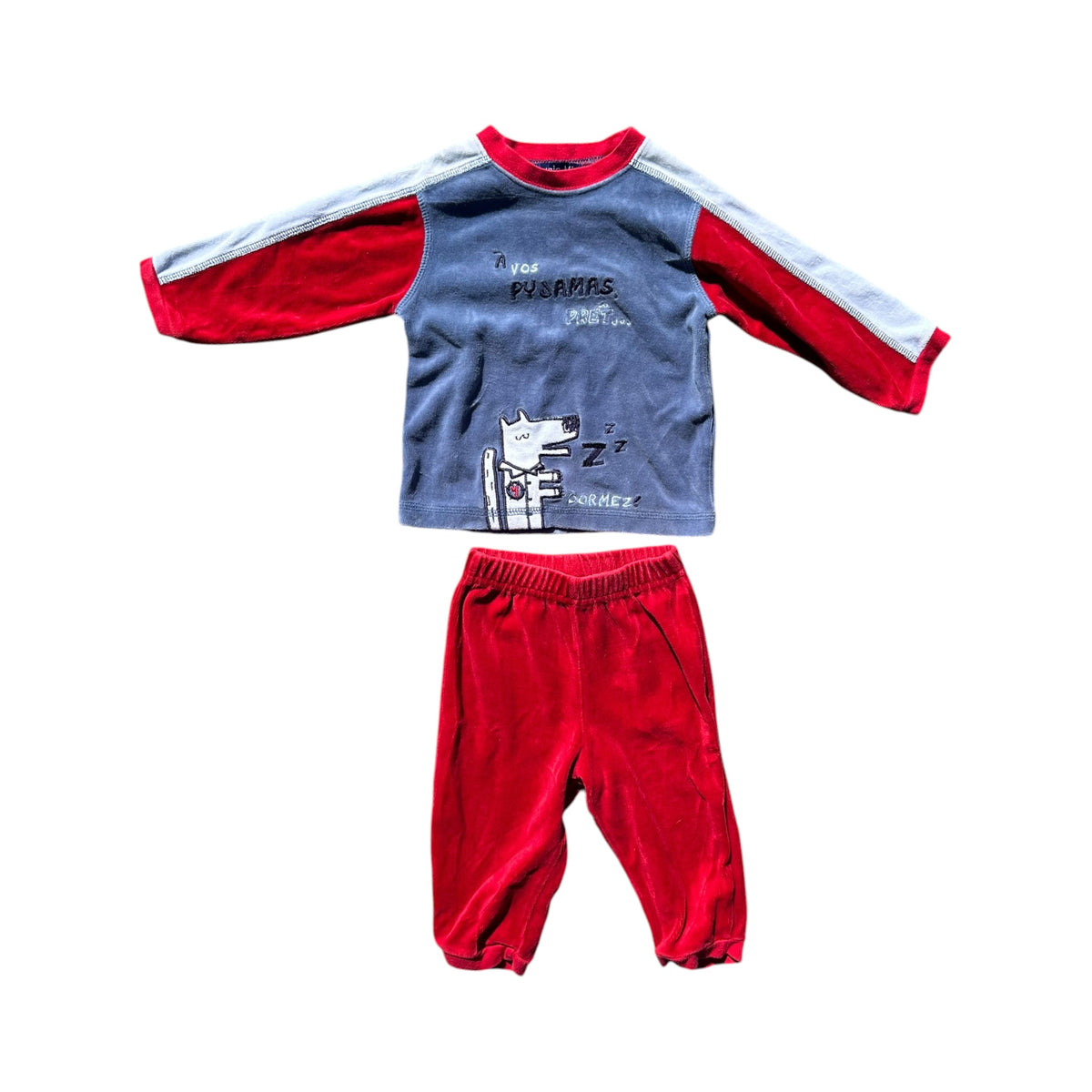 Ensemble souris mini 6-9 mois