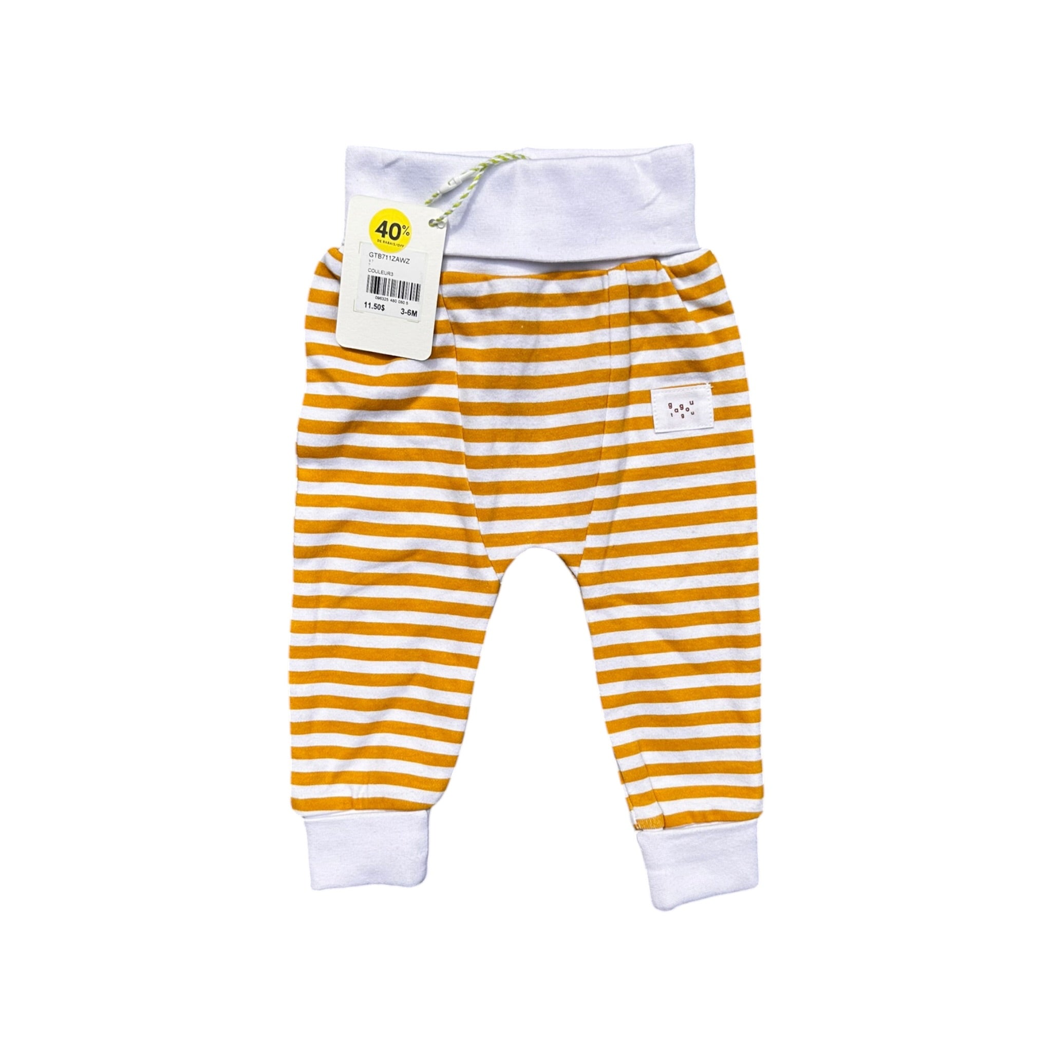 Pantalon Gagou 3-6 mois NEUF