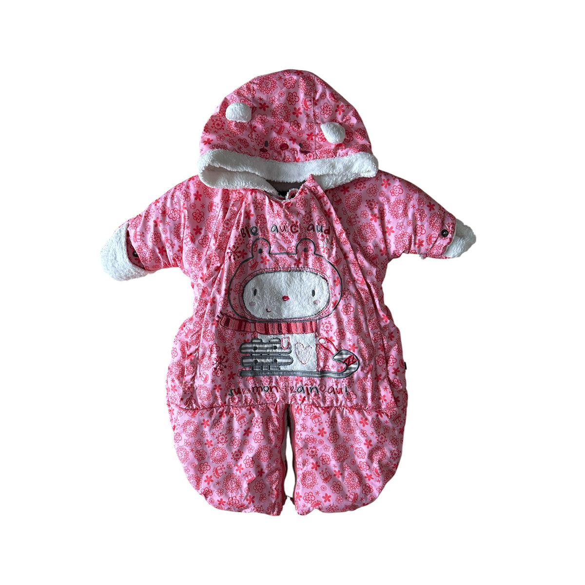 Manteau d'hiver 0-3 souris mini mois