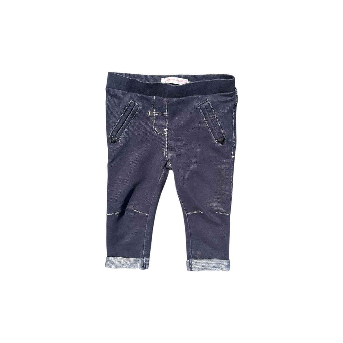 Pantalon jeans deux par deux 12 mois