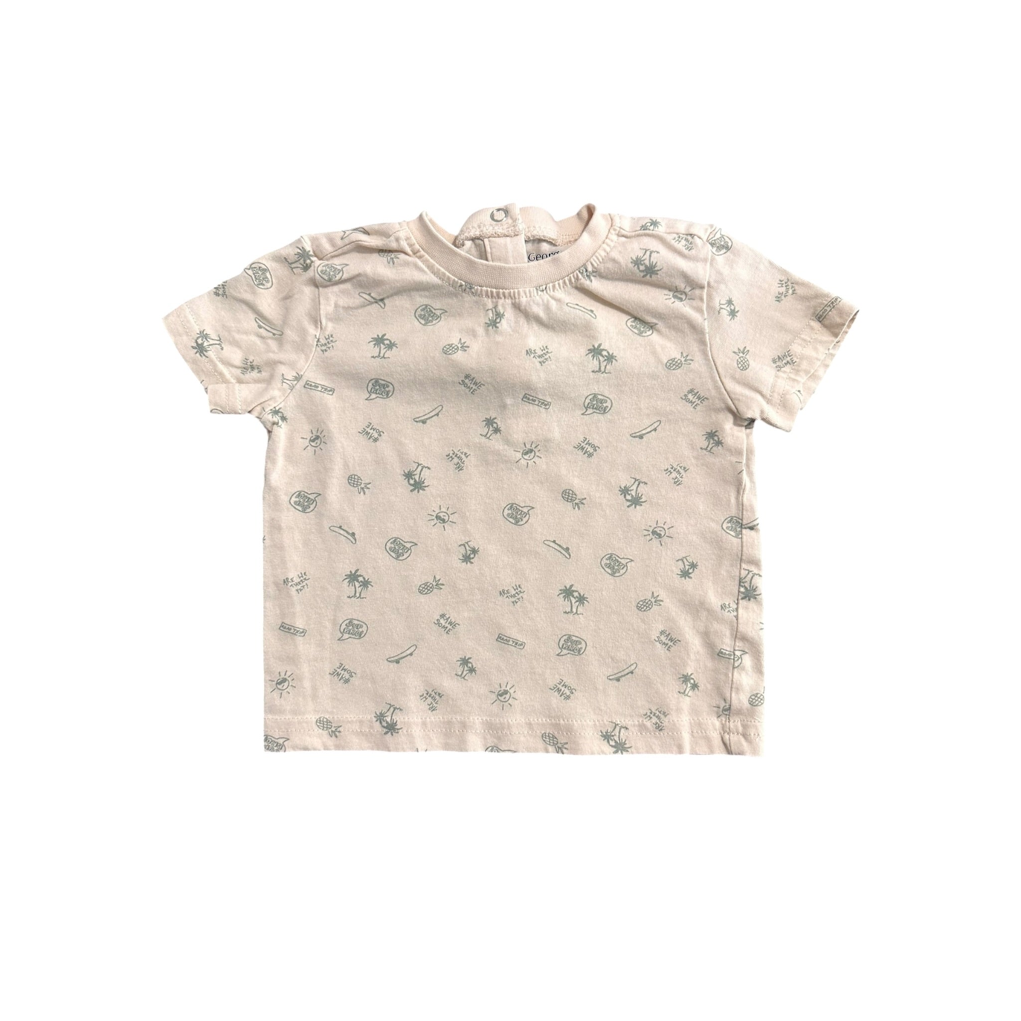 T-shirt George 6-12 mois